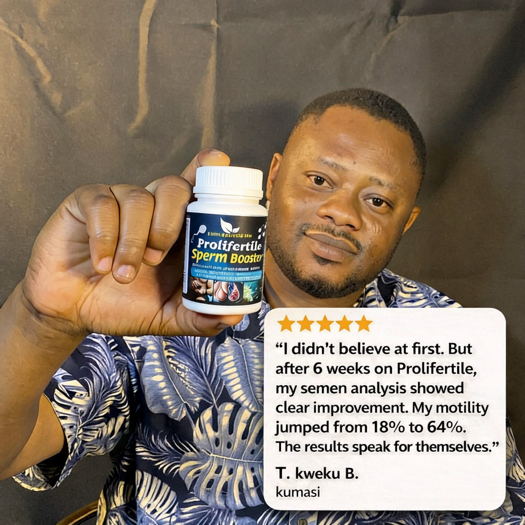 Hassan A. Accra — sperm count 6 million to 42 million